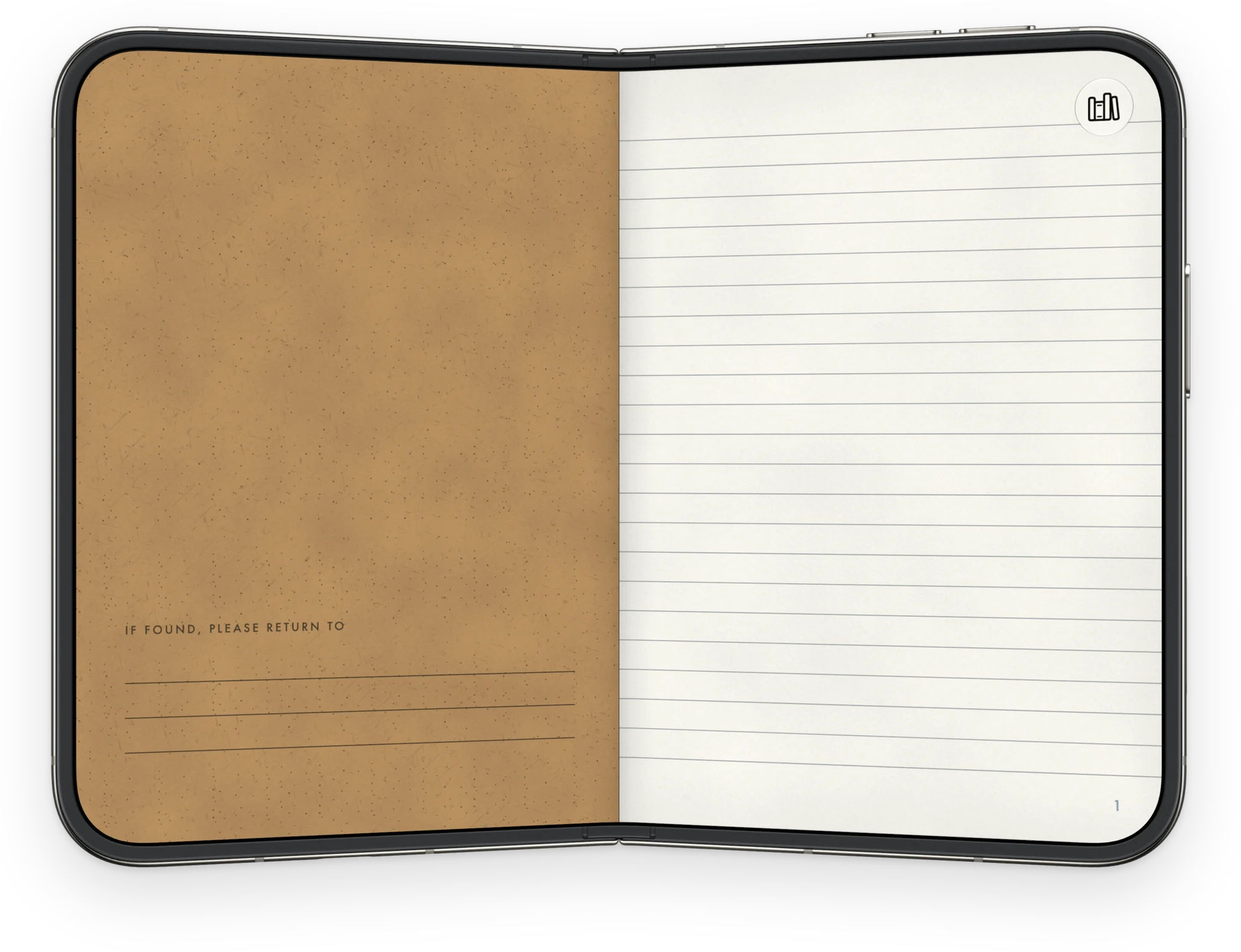 The Journal open across both pages